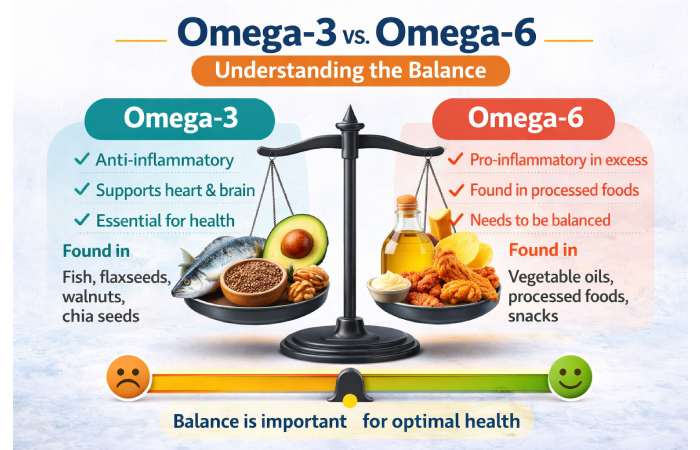 Omega-3 vs. Omega-6: Understanding the Balance